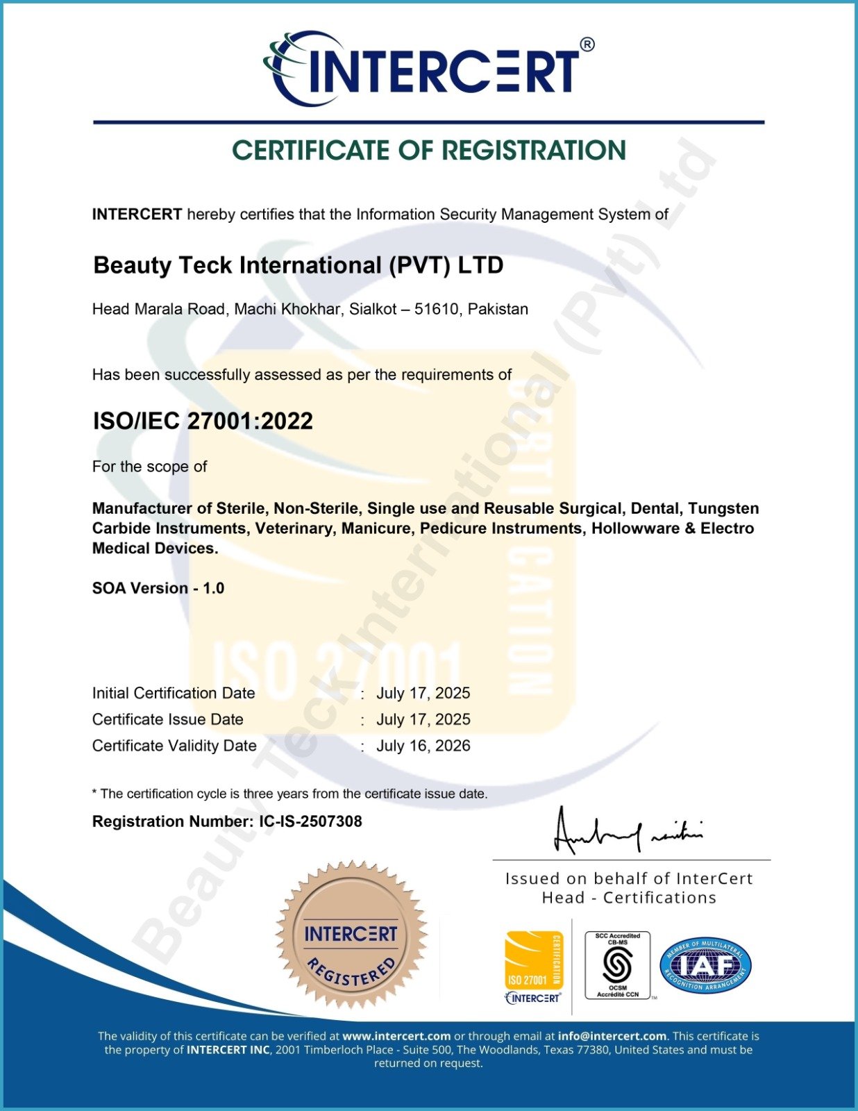 Scrum Master Certificate